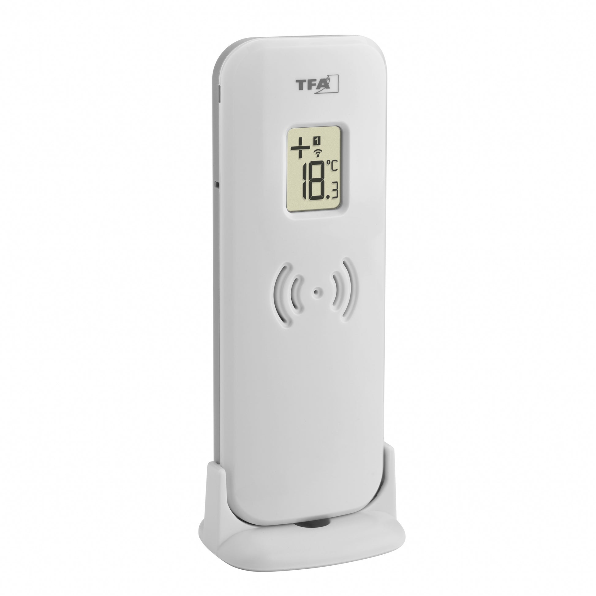 TFA-Dostmann BUDDY 30.3072.01 – Thermometer, innen/aussen, Digitaldisplay – schwarz