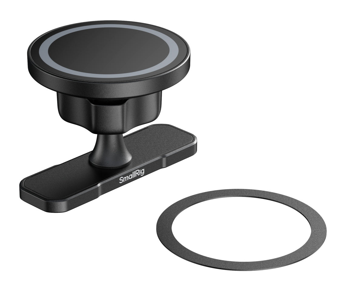 SmallRig Tischständer, 360° drehbar, für MagSafe – universal – Schwarz, Aluminium