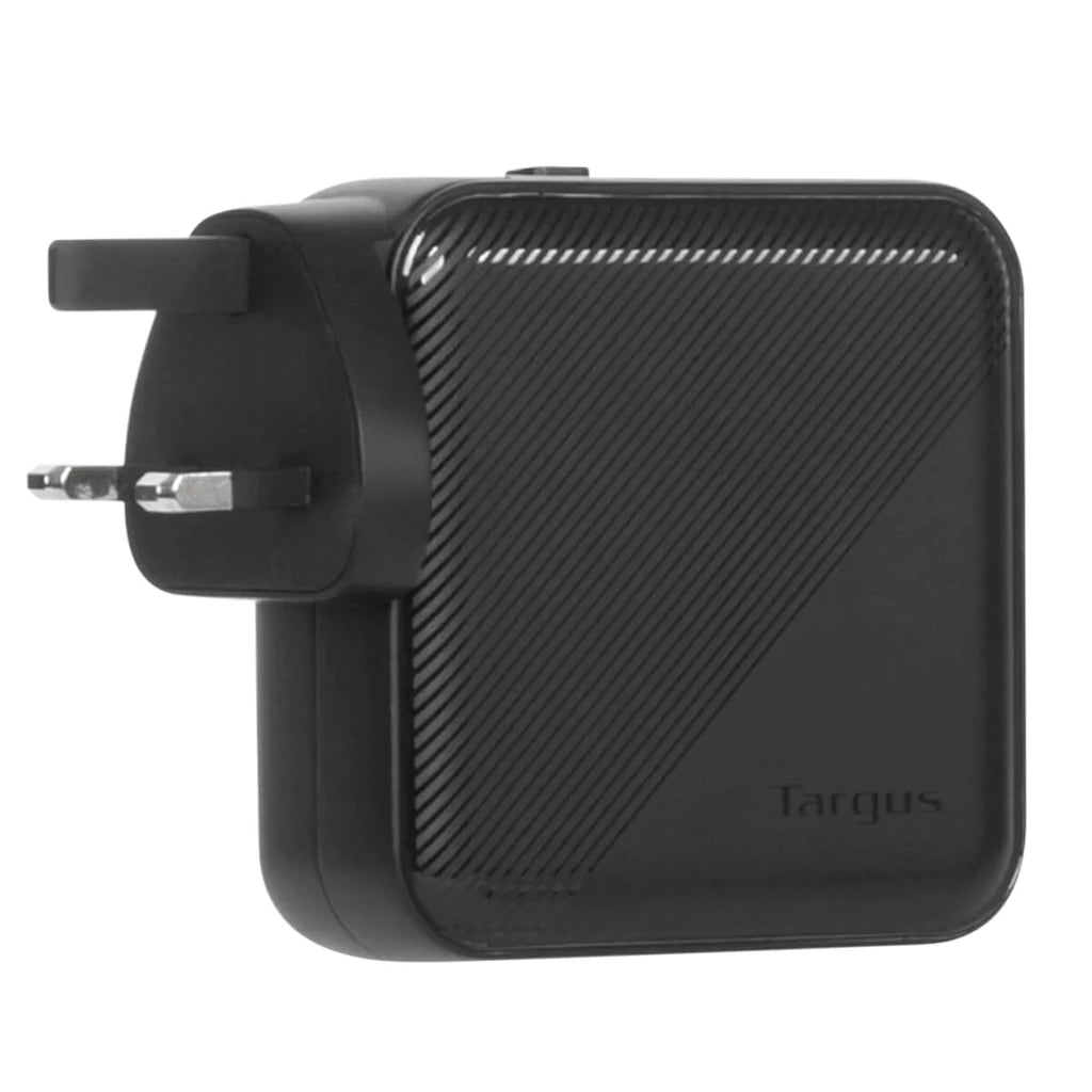 Targus APA109GL Ladegerät – 100 W, 2× USB-C + 2× USB-A, PD, GaN – für Universalgeräte