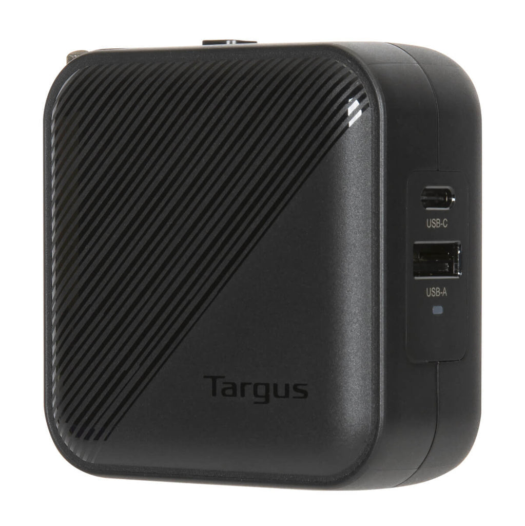 Targus 65 W Gan Ladegerät – APA803GL, Universal, Schwarz