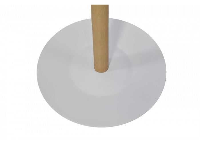 Alba Garderobenständer (mit Schirmhalter) – Holz/ABS – Weiss/Natur – 1'750 mm