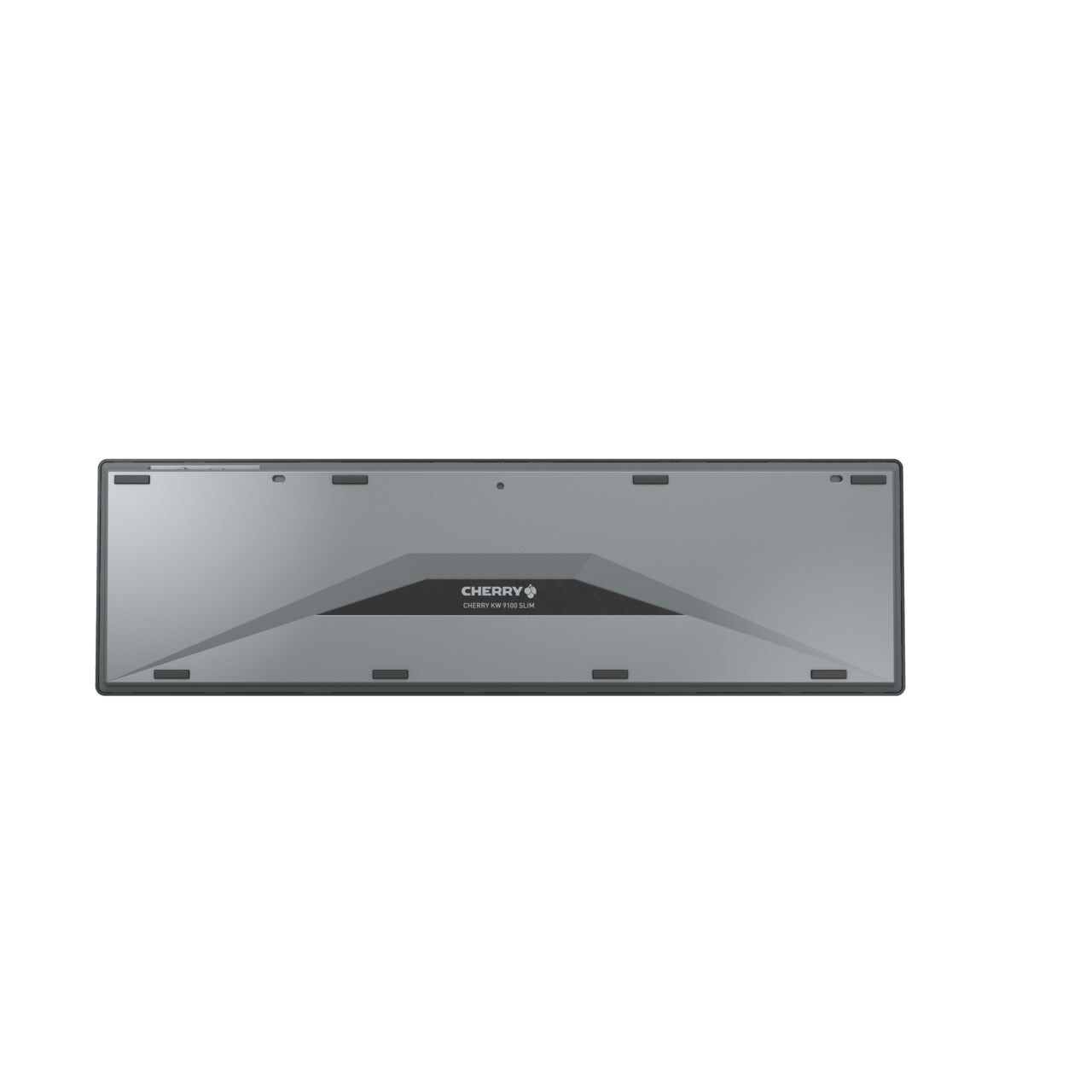CHERRY KW 9100 SLIM – Tastatur, kabellos (Bluetooth/2,4 GHz), FR-Layout (FR), Fullsize (mit Ziffernblock)