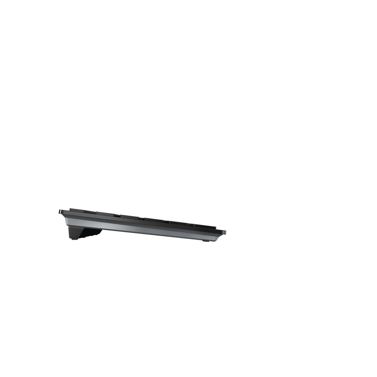CHERRY KW 9100 SLIM – Tastatur, kabellos (Bluetooth/2,4 GHz), DE-Layout (DE), Fullsize (mit Ziffernblock)