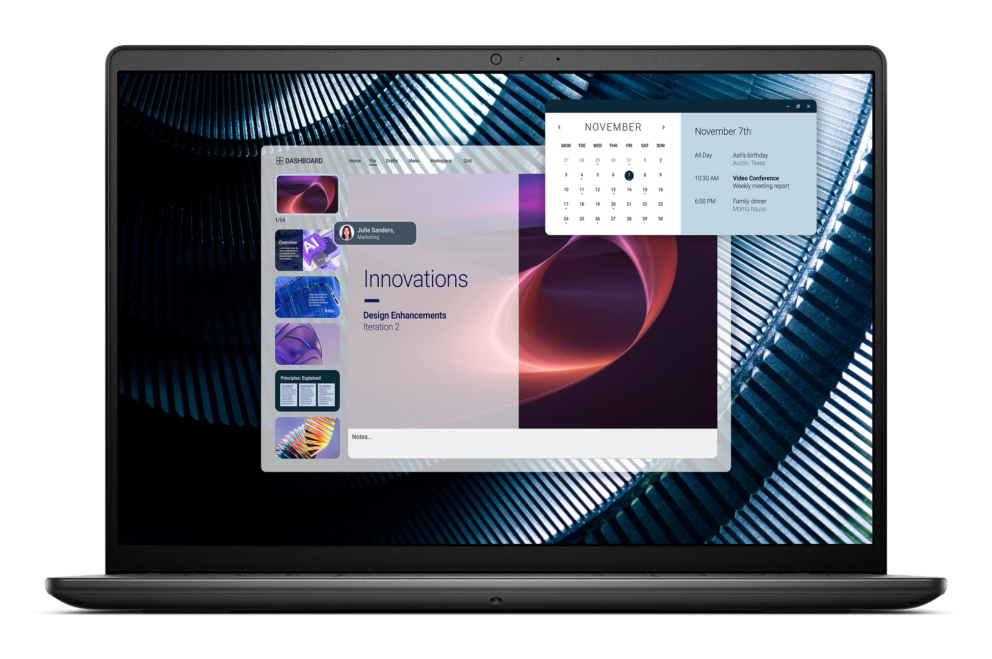 DELL Pro 14 Essential PV14250 Laptop – Wi‑Fi, Bluetooth – Netzstrom 100–240 V – 314 × 226,2 × 18,1 mm