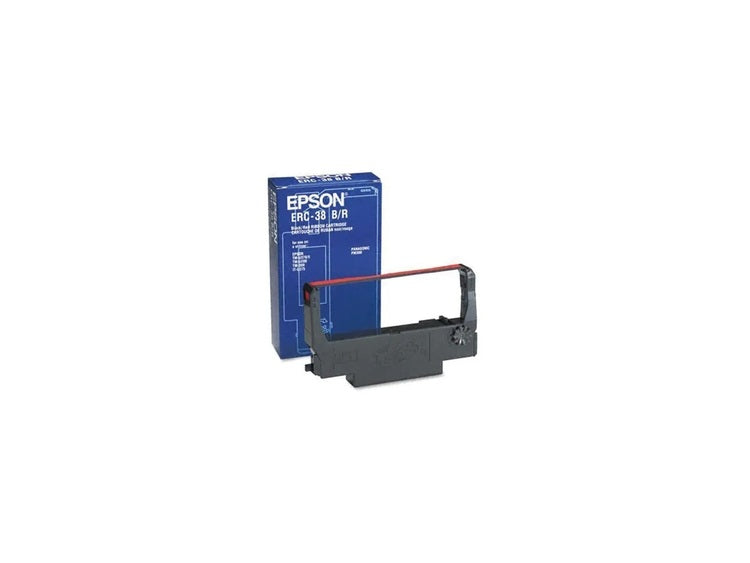 Epson ERC-30/34/38 POS-Farbband – Schwarz/Rot – Textil