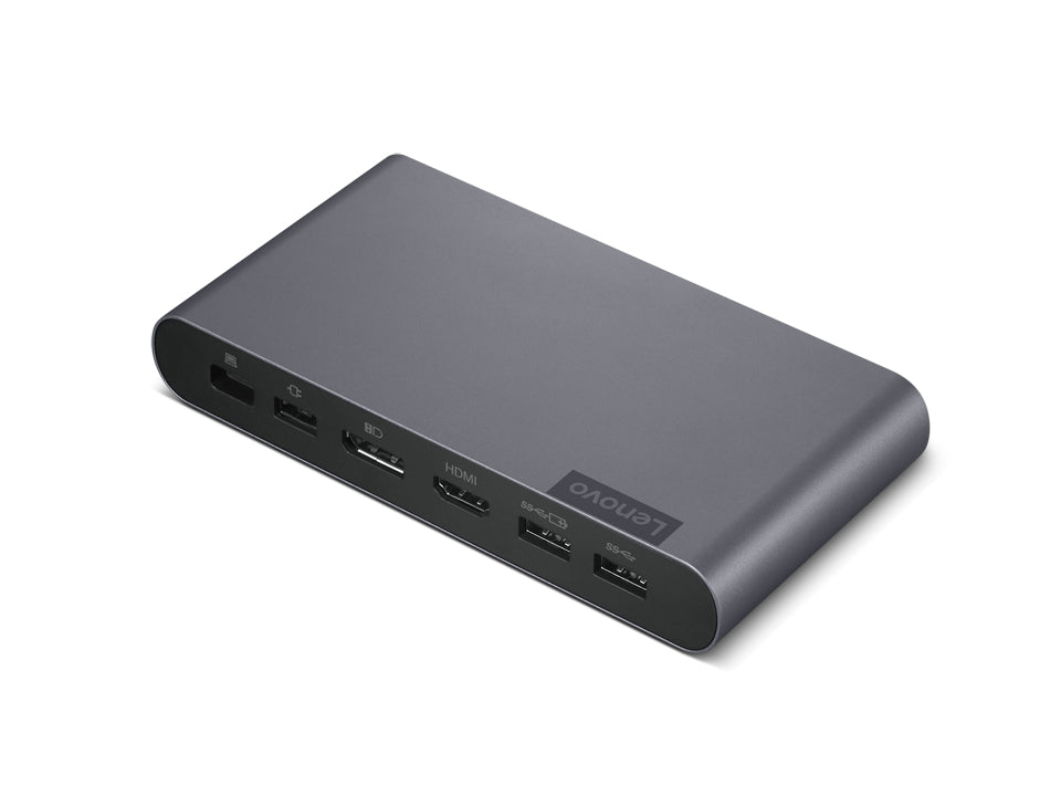 Lenovo 40B30090EU Dockingstation – USB-C, 1× DP, 1× HDMI, 3× USB-A, für Windows 10/Windows 11