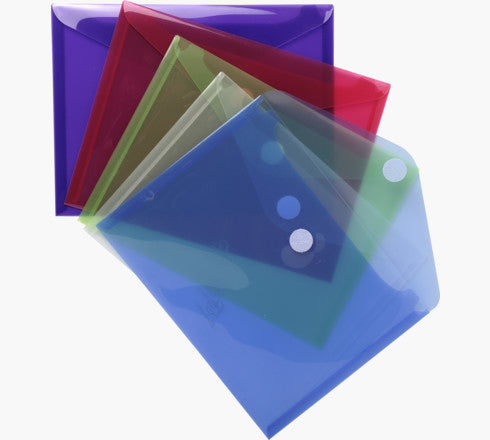 Exacompta Sammelmappe, für A5, Kunststoff, mehrfarbig