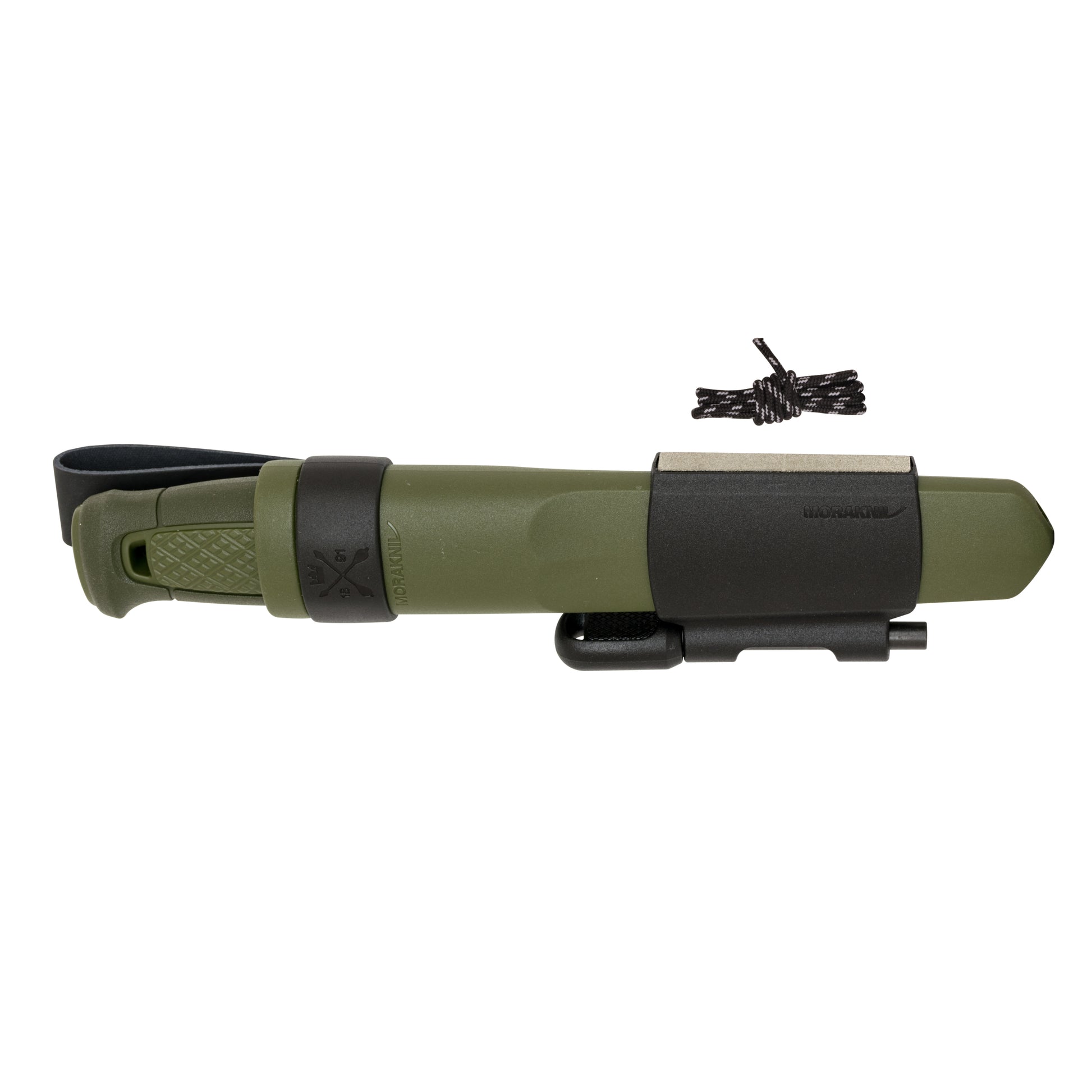 Morakniv Garberg Survival Kit (S) – Outdoormesser Klingenlänge 109 mm, Edelstahl, TPE-Griff, inkl. Scheide