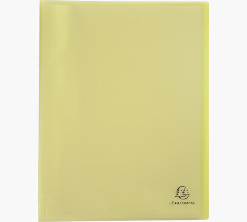 Exacompta Sichtbuch Chromaline A4, 40 Hüllen, PP Einband 500 µm, mit Sichtfenster, assortiert – 5 Stück