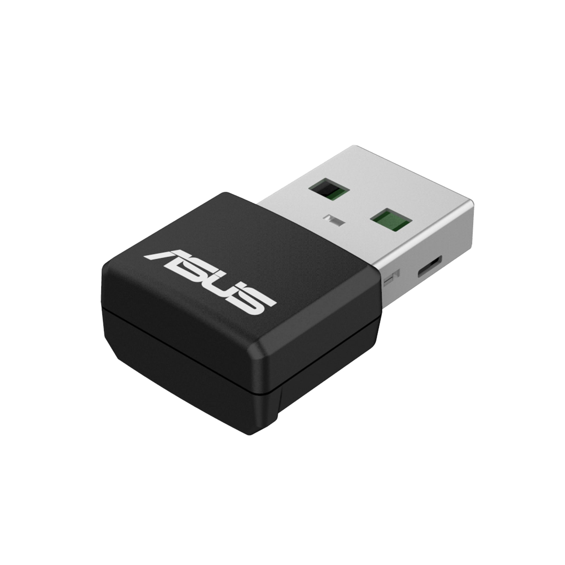 ASUS USB-AX55 Nano USB-WLAN-Adapter – Wi-Fi 6 (802.11ax), bis 1'800 Mbit/s, Dual-Band (2,4/5 GHz), USB, WPA3