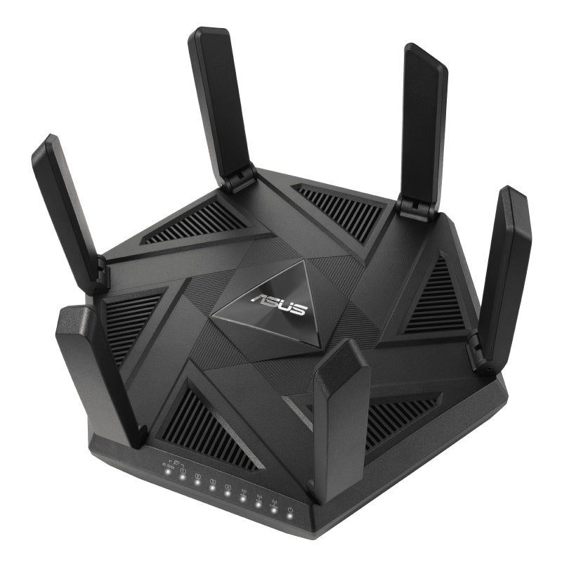 ASUS RT-AXE7800 Tischrouter – Wi-Fi 6E, Ethernet – Netzstrom 110–240 V