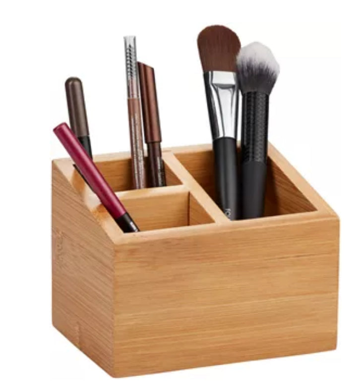 Diaqua Aufbewahrungsbox (Bad) – 12×9×9 cm, Bambus, Nature