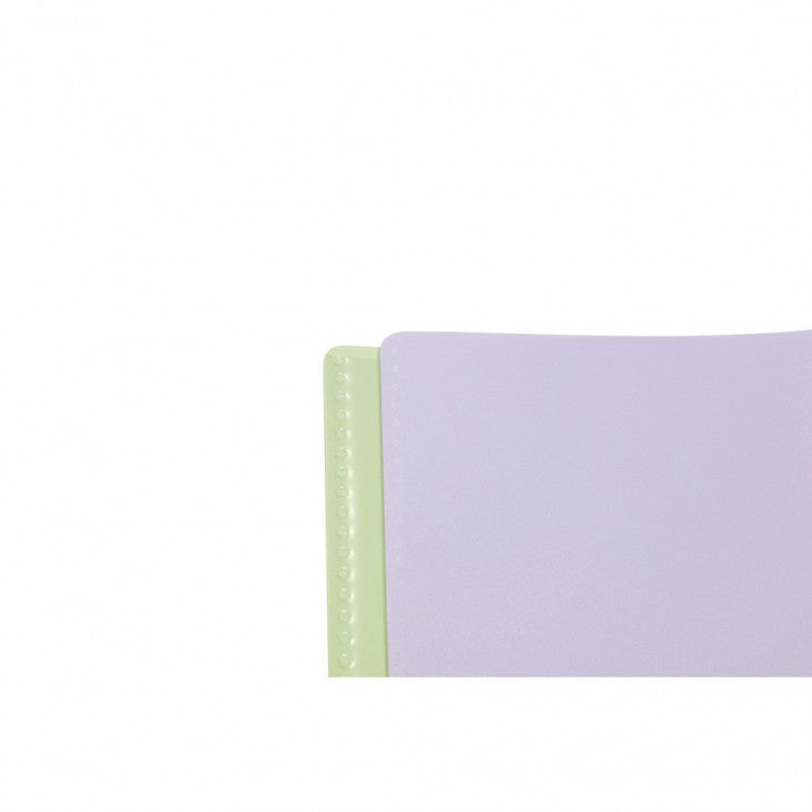 Clairefontaine Collegeblock – A5 – 90 g/m² – Doppelspirale, 2 Taschen, abgerundete Kanten, Mint, PEFC