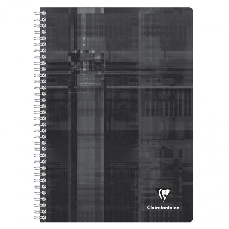 Clairefontaine Notizheft – A4 – Seyès – 74 Blatt – 90 g/m² – Hardcover, mehrfarbig, 4 Stück