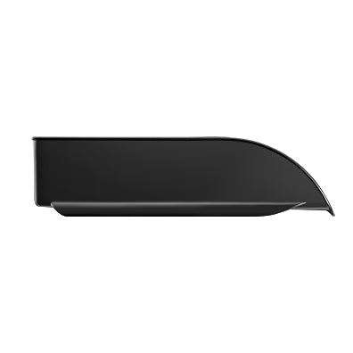 CepPro GreenSpirit – Briefkorb für Briefe, quer, Polystyrol (PS), schwarz, 341 × 65,4 × 265 mm