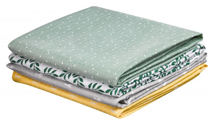 Sophie la girafe Wohndecke – Bio-Baumwolle, Mehrfarbig – 70 × 70 cm