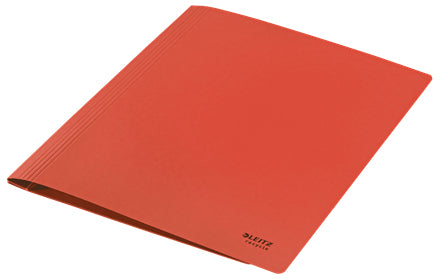Leitz Schnellhefter für A4, Kunststoff (recycelt), rot – bis 250 Blatt – 10 Stk