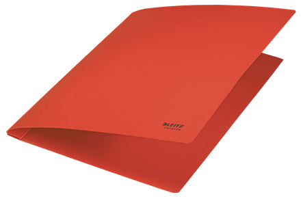 Leitz Schnellhefter für A4, Kunststoff (recycelt), rot – bis 250 Blatt – 10 Stk