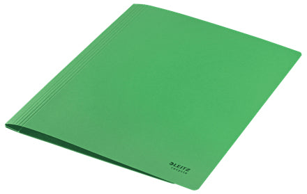 Leitz Schnellhefter für A4, Kunststoff (rezykliert), grün – bis 250 Blatt – 10 Stk