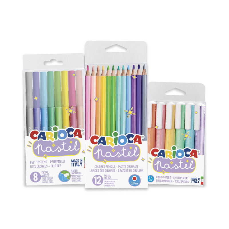 Carioca Set Pastell Farbstifte – 26 Stk.