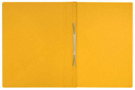 Leitz Schnellhefter für A4, Kunststoff (rezykliert), gelb – bis 250 Blatt – 10 Stk