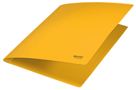 Leitz Schnellhefter für A4, Kunststoff (rezykliert), gelb – bis 250 Blatt – 10 Stk