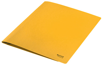 Leitz Schnellhefter für A4, Kunststoff (rezykliert), gelb – bis 250 Blatt – 10 Stk