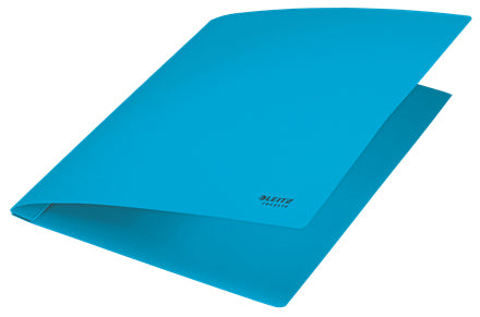 Leitz Schnellhefter für A4, Kunststoff (rezykliert), blau – bis 250 Blatt – 10 Stk