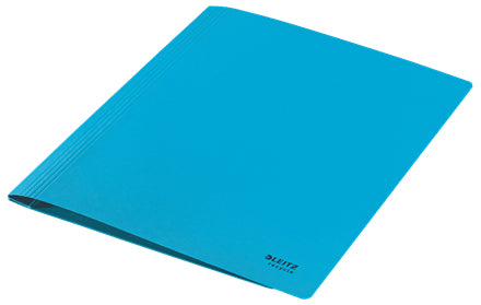 Leitz Schnellhefter für A4, Kunststoff (rezykliert), blau – bis 250 Blatt – 10 Stk