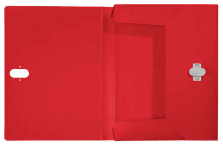 Leitz Dokumentenmappe A4 – Kunststoff, Rot, bis 250 Blatt
