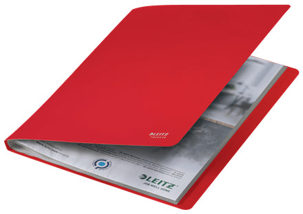 Leitz Sichtbuch A4, 40 Hüllen, PP, Rot – 1 Stück