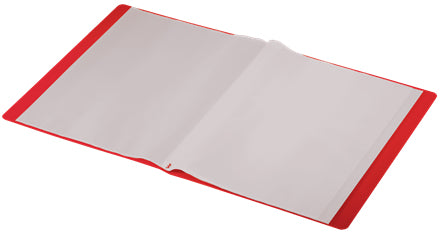 Leitz Sichtbuch A4, 40 Hüllen, PP, Rot – 1 Stück