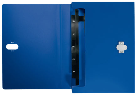 Leitz Aktenordner 46240035 – Blau, Polypropylen (PP)