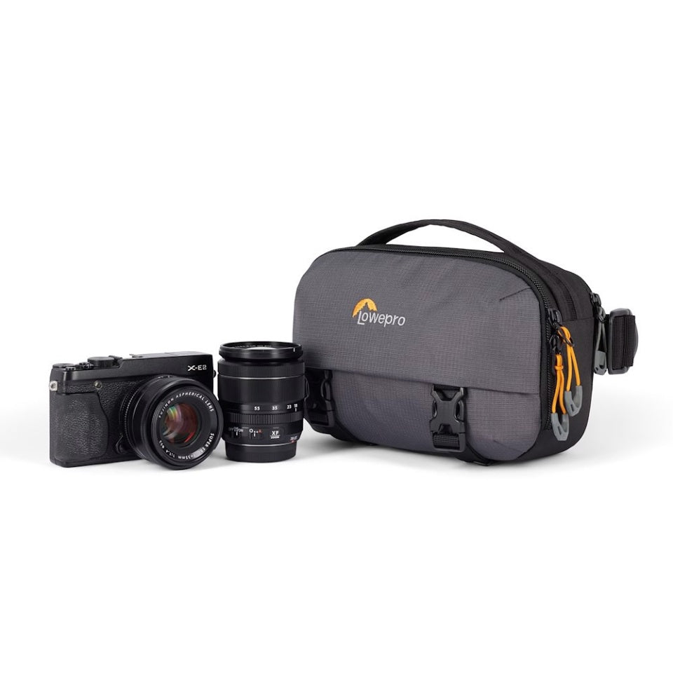 Lowepro Trekker Lite HP 100 Fototasche – Polyester – Grau – Innenmaße 230 × 80 × 150 mm