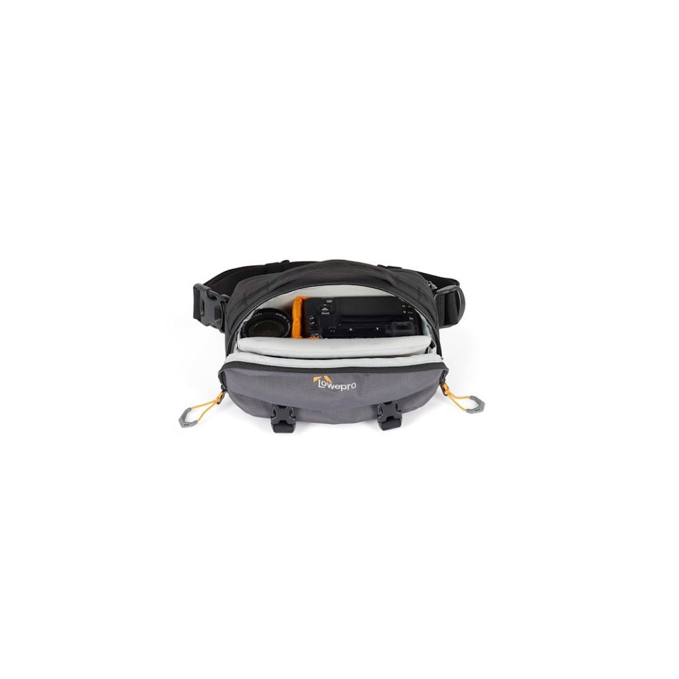 Lowepro Trekker Lite HP 100 Fototasche – Polyester – Grau – Innenmaße 230 × 80 × 150 mm