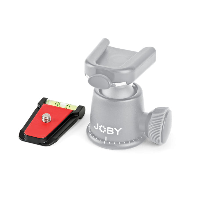 Joby QR Platten Pack Stativkopfplatte – 1/4" Gewinde – für Action-Cam, Camcorder, DSLR u. a. – 3er-Pack