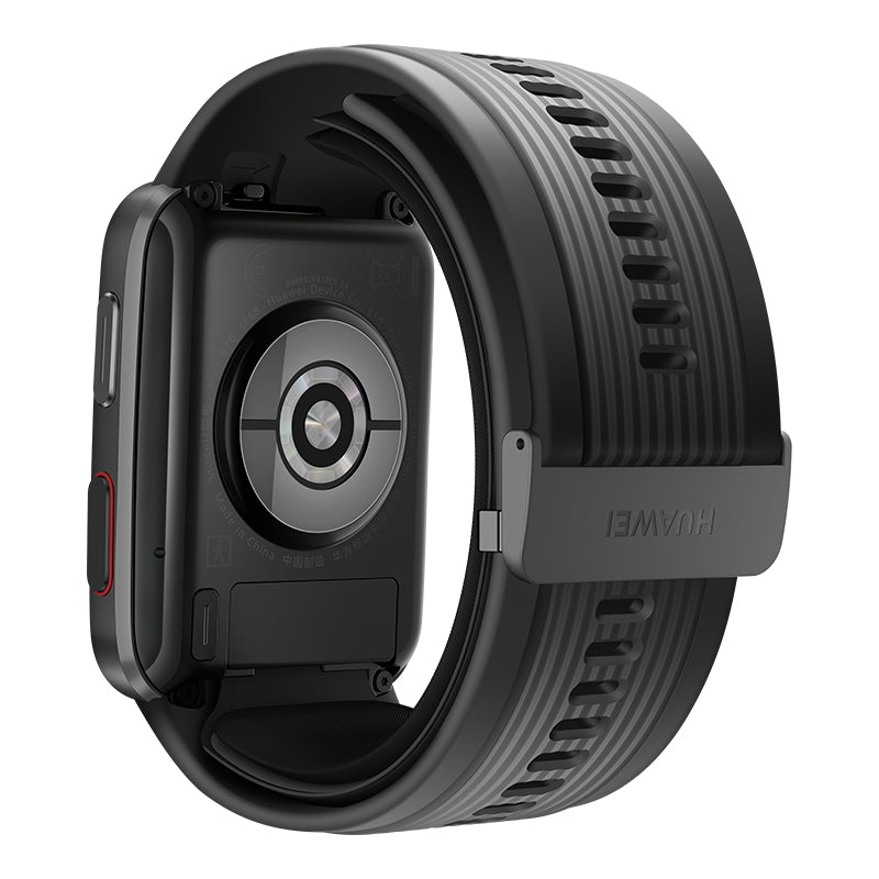Huawei Watch D 51 mm GPS – Schwarz, Sportarmband, M/L, für iPhone