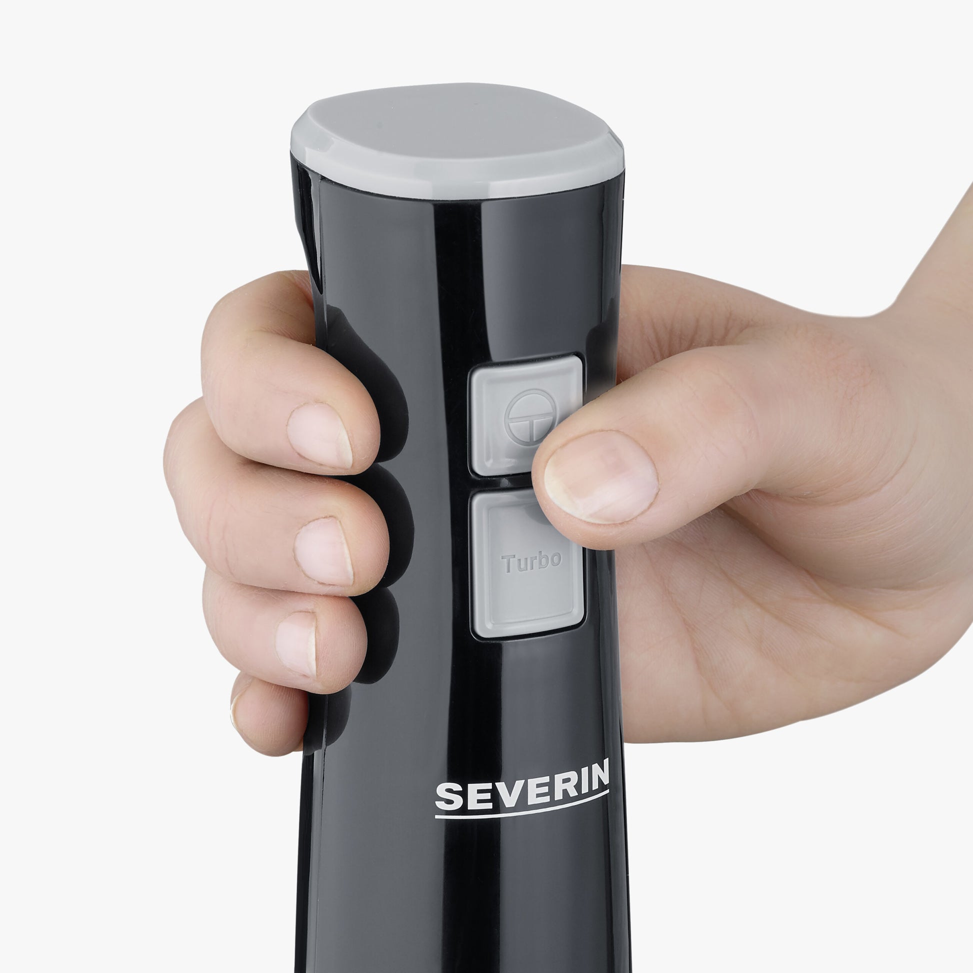 Severin Pürierstab SM 3770 – 170 W, 2 Geschwindigkeiten – Schwarz/Grau