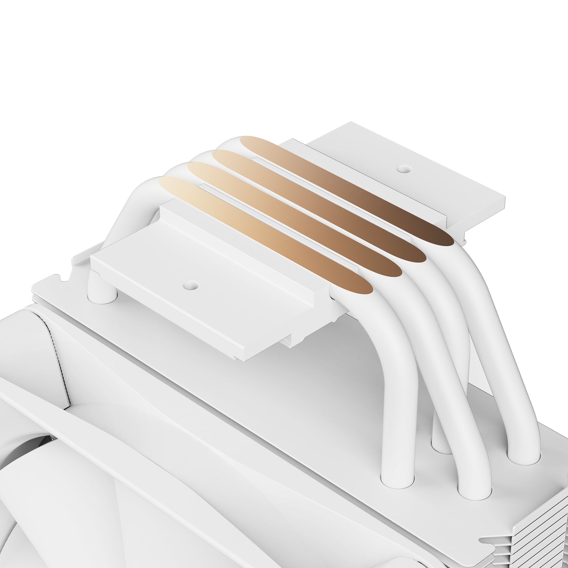 NZXT T120 RGB (RC-TR120-W1) – CPU-Kühler – 120 mm, 500–1800 U/min, RGB, Montageset, Weiss