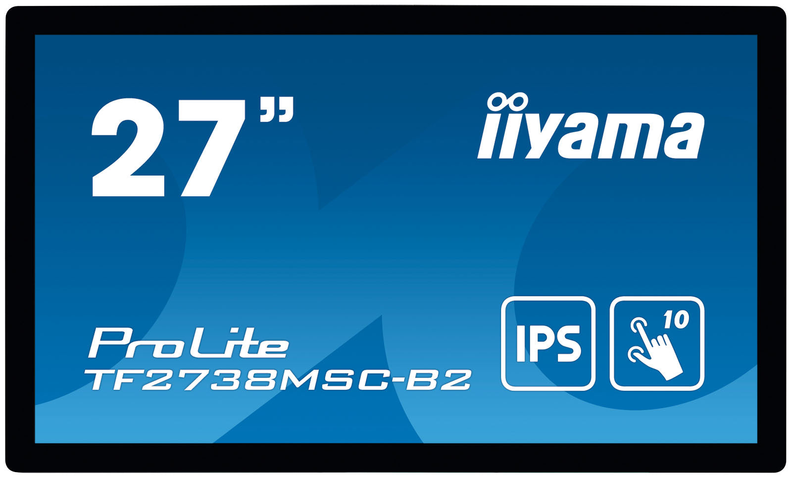 iiyama TF2738MSC-B2 – 27" Touch, 1920 × 1080 (Full HD), IPS