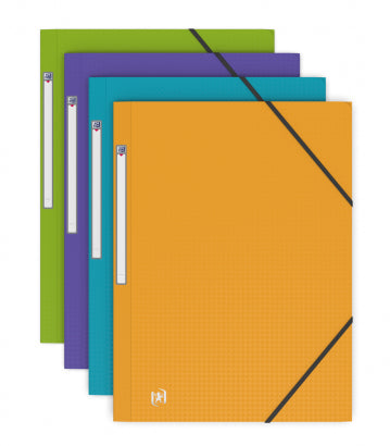 Oxford Eckspannermappe Memphis A4 – Gummiband, Polypropylen (PP), mehrfarbig, 20 Stk.