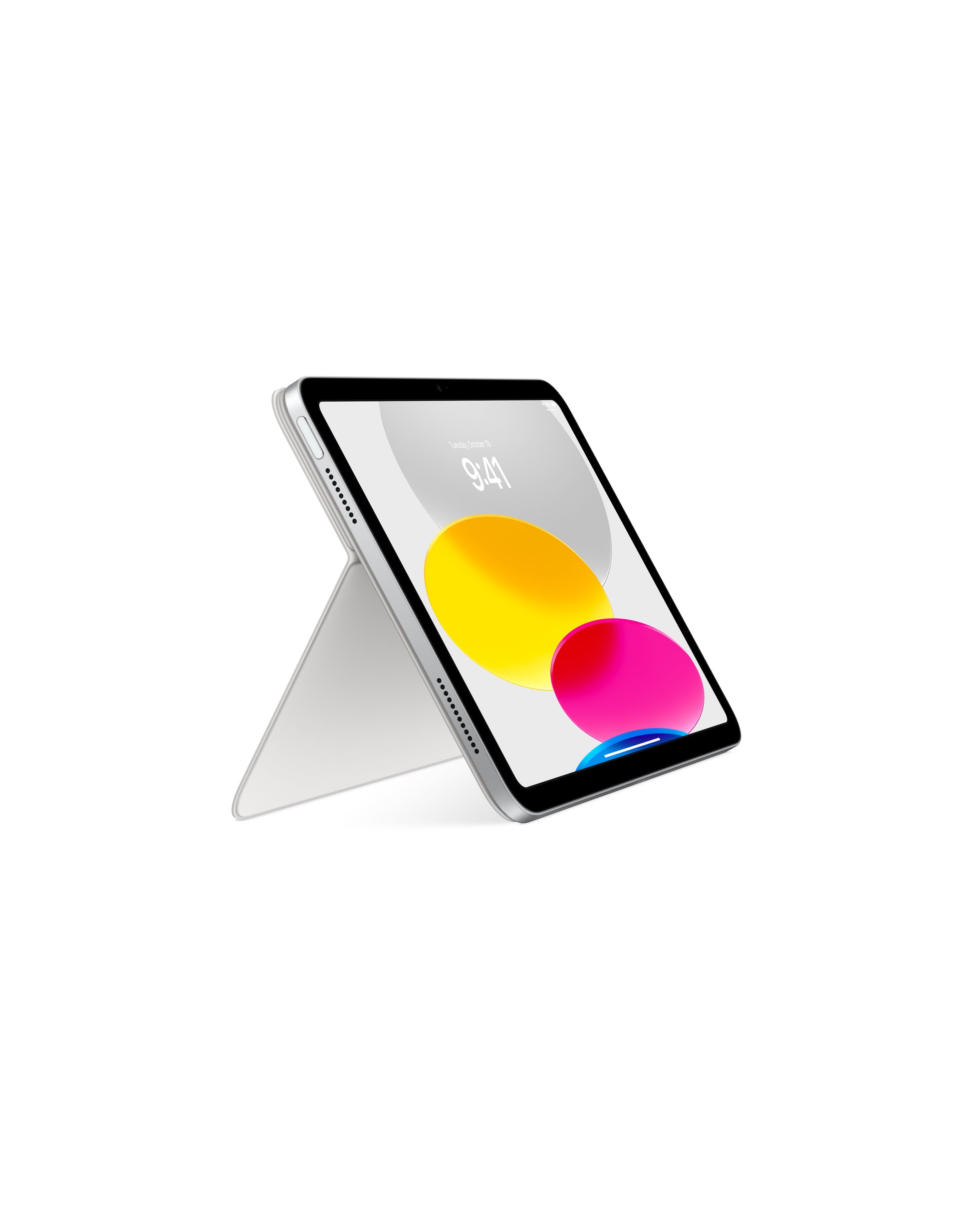 Apple Tastatur-Case für iPad 10,9" (10. Gen.) – Bluetooth, QWERTZ (CH), mit Trackpad – Aluminium