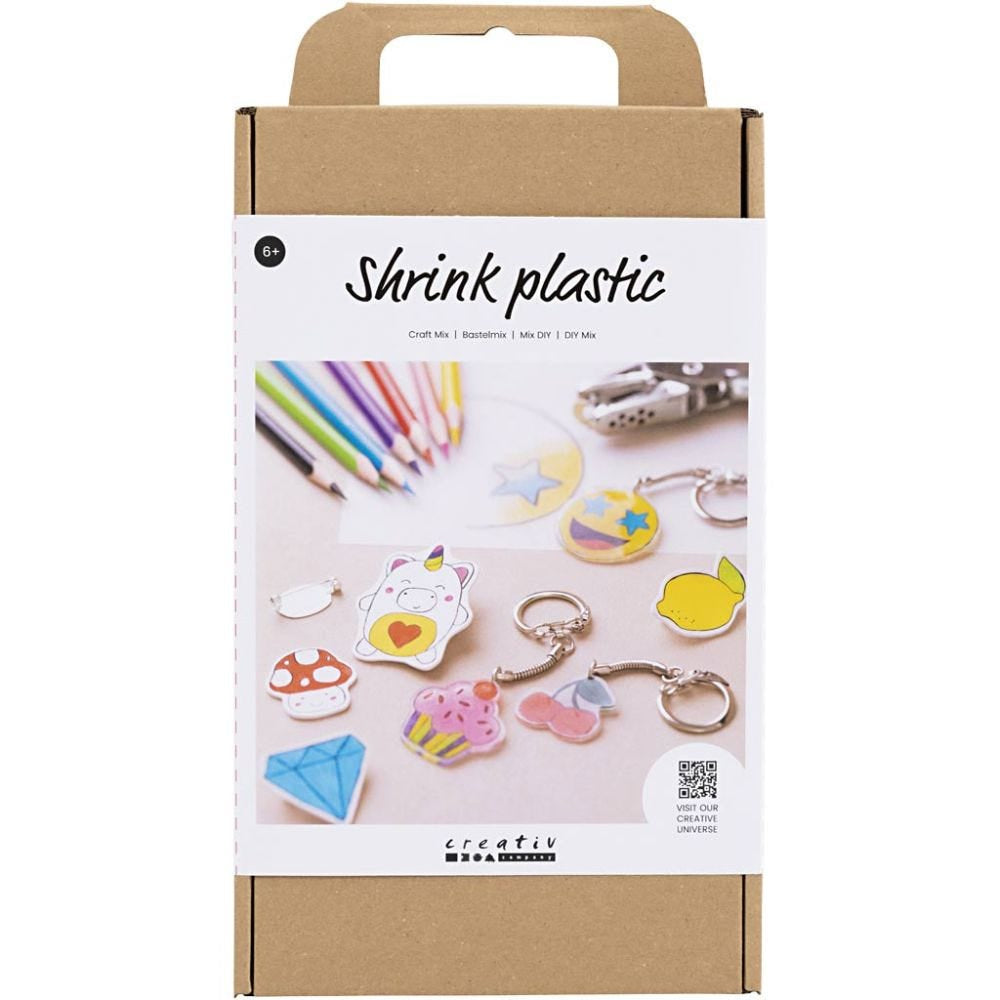 Creativ Company Bastelset Plastikschrumpf – ab 6 Jahren