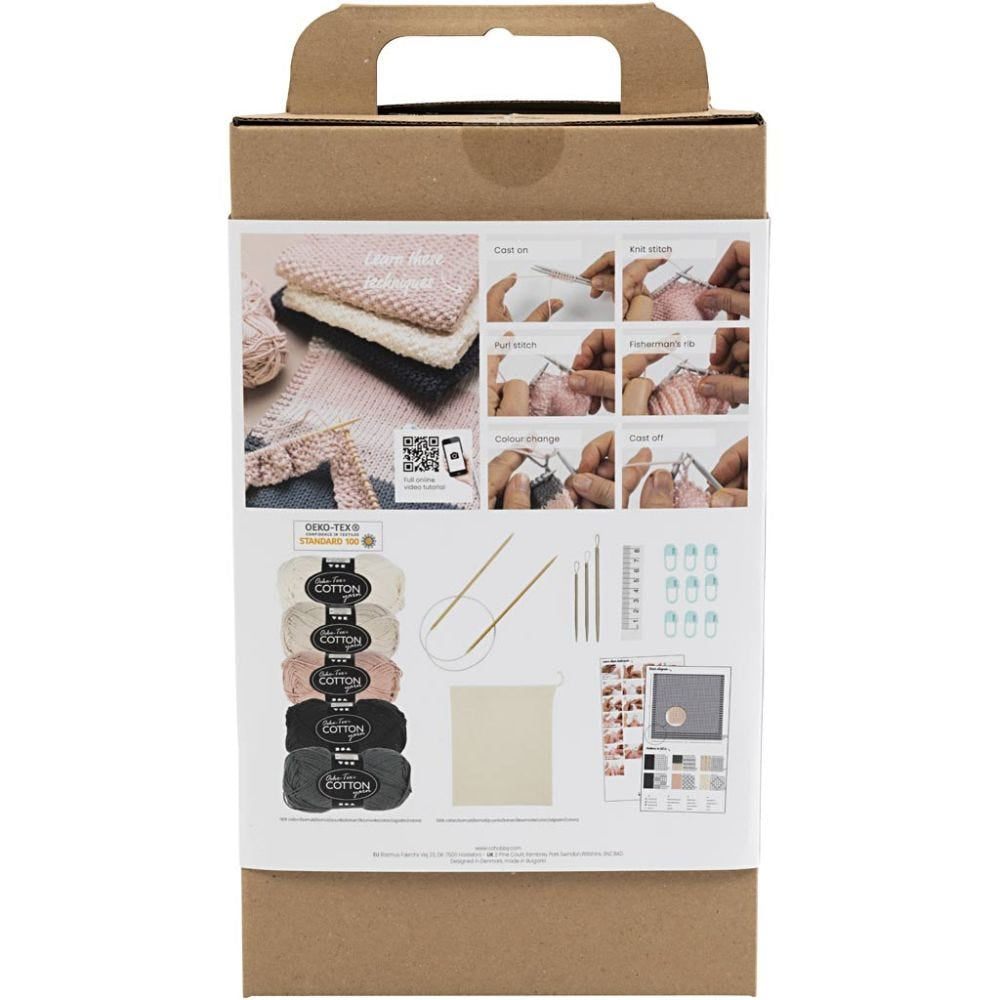 Creativ Company Starter Strickset – Grau