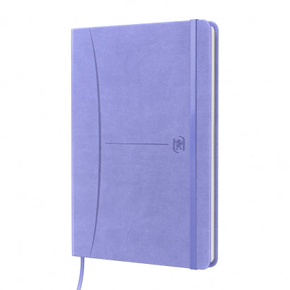 Oxford Notizbuch – A5 – 80 Blatt – Hardcover, Gummiband, Einstecktasche, Pastell, EU Ecolabel, 5 Stück