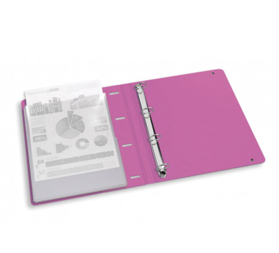 Oxford Ringbuch – 4-D-Ring Ø 25 mm – für A4 – Rückenbreite 3 cm – mehrfarbig – 5 Stk.