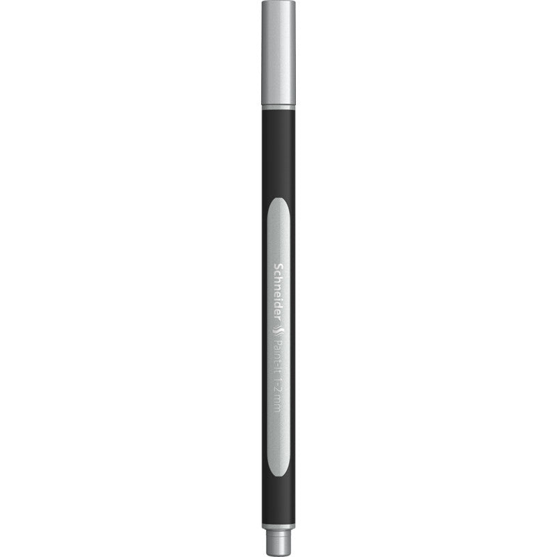 Schneider Schreibgeräte Paint-It Filzstift Metallic – 1–2 mm, Silber
