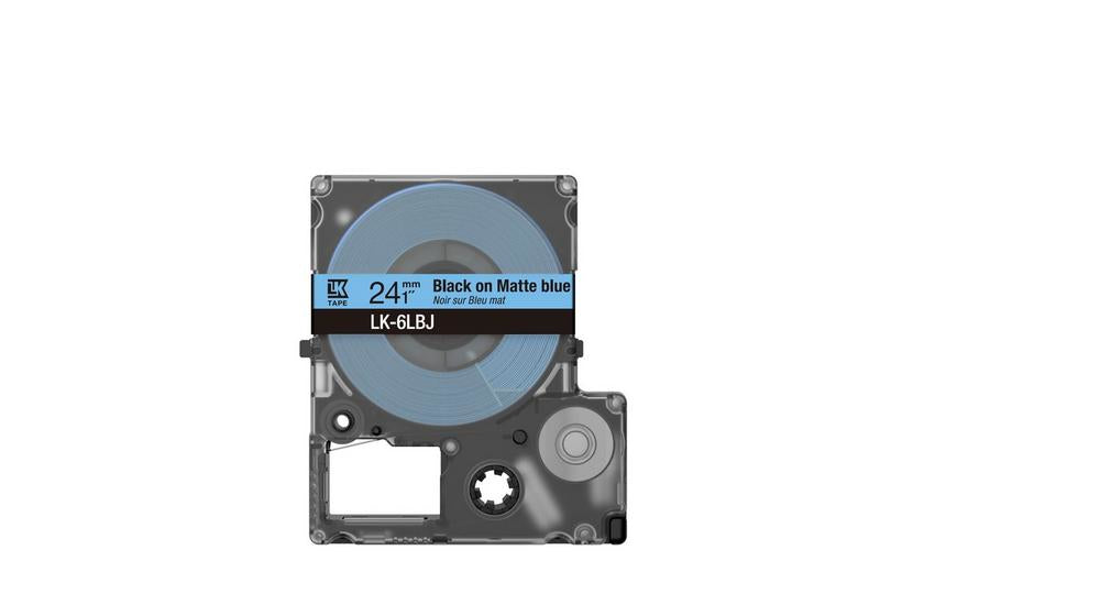 Epson Schriftband – 24 mm × 8 m, Blau, Schwarz – LK-6LBJ