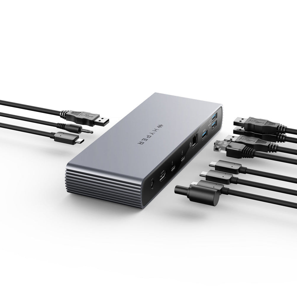 Targus HDTB4D-EU Dockingstation – Thunderbolt 4, 1× HDMI, 4× USB-A, 96 W PD, 2,5GbE, für Windows/Mac/ChromeOS