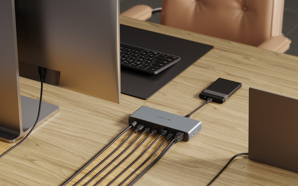 Targus HDTB4D-EU Dockingstation – Thunderbolt 4, 1× HDMI, 4× USB-A, 96 W PD, 2,5GbE, für Windows/Mac/ChromeOS